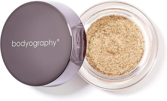 Bodyography Glitter Pigment - Bubbly Yellow Gold for Women - 0.105 oz Eye Shadow