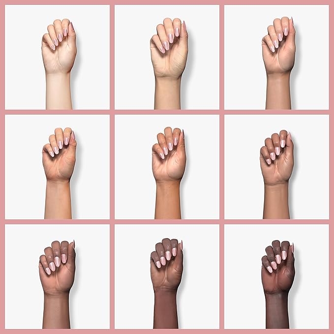 ILNP Full Bloom - Creamy Peachy Pink Holographic Nail Polish