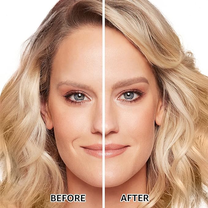 Eyebrow Stamp Stencil Kit - One-Step Eye Brow Stencil Kit with 24 Reusable Thin & Thick Eyebrow Stencils, Long-Lasting Waterproof & Smudge-Proof Brow Stamp Kit for Perfect Eye Makeup