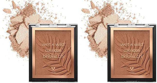wet n wild Color Icon Bronzer | What Shady Beaches | Pack of 2