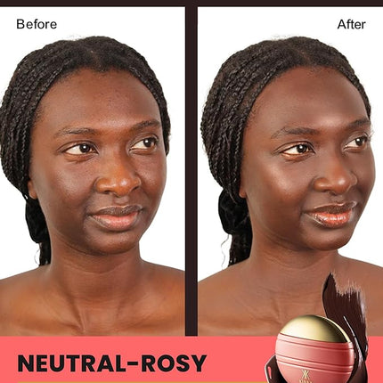 Konfident Glow Skin Tint – Deep Delight Hydrating Oil-Free Glass-Skin Foundation, Buildable Light-to-Medium Coverage, 30 ml – Inclusive Clean Makeup for Radiant Confidence