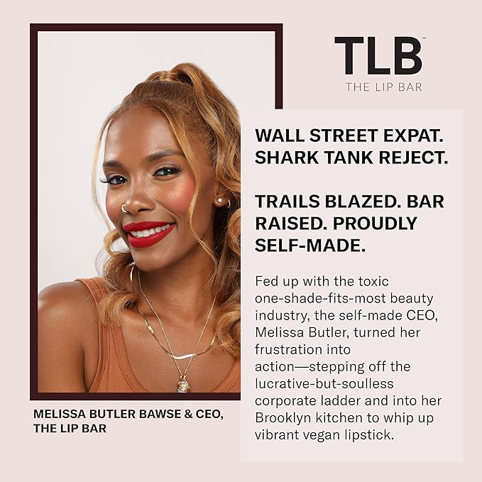 The Lip Bar - Lip Liner, Straight Shooter (Medium Brown) - High Pigment & Super Creamy - Smudge Proof & Water Resistant - Jojoba Oil, Aloe Vera, Coconut Oil, Vitamin E - Vegan & Cruelty Free - .042 oz