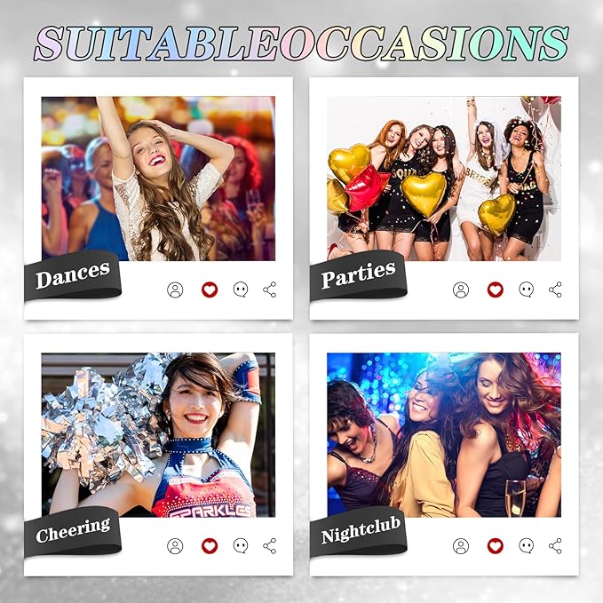 Glitter Spray for Hair and Body,Holographic Hair Glitter for Kids & Teenagers,Long-Lasting,Quick-Drying,Suitable for Festival Music Concert Party Rave Accessories (Rainy-Rainbow)