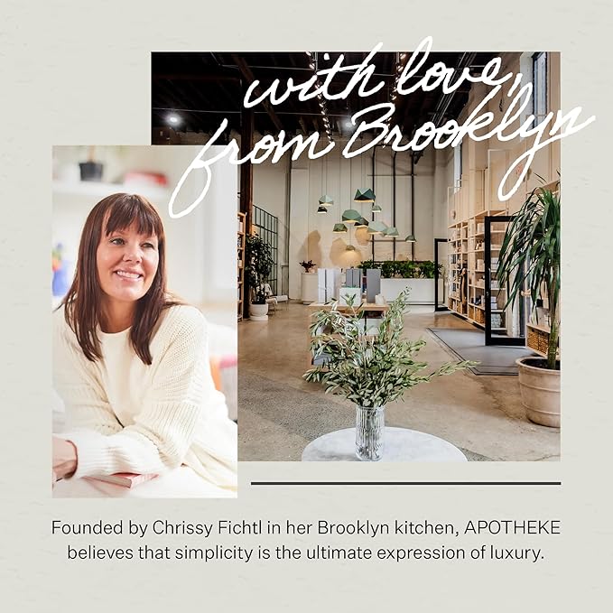 APOTHEKE Scented Hand & Body Lotion, Charcoal - 10 Fl Oz Nourishing Body Moisturizer Cream for Dry Skin - Gentle Daily Skincare for Men & Women with Natural Ingredients, All Skin Types