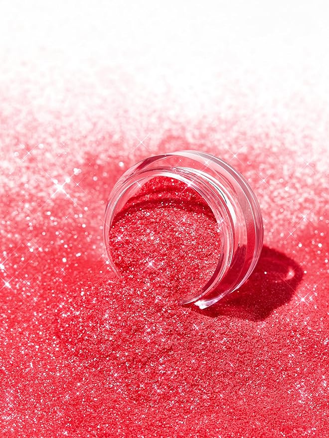 SHEGLAM Lip Dazzler Glitter Kit Long-Lasting Glitter Lip Gloss Sexy Super Stay Non-Sticky Shiny Liquid Kit Lipstick Y2K-Red Carpet