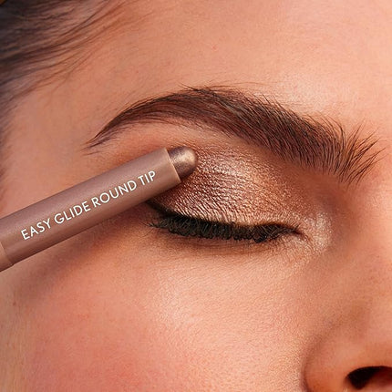 CoverGirl Clean Eye Color, Icy Frost, Eyeshadow Sticks, Ultra Creamy Formula, Lightweight, Buildable Formula, Lasts All Day, Smudge-Proof, 0.05oz