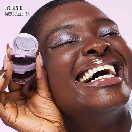 Kaja Beauty Bento Collection | Glitter + Shimmer + Matte | 20 Taro Bubble Tea - Mute Lavender | 2019 Best of Beauty Award in Glitter