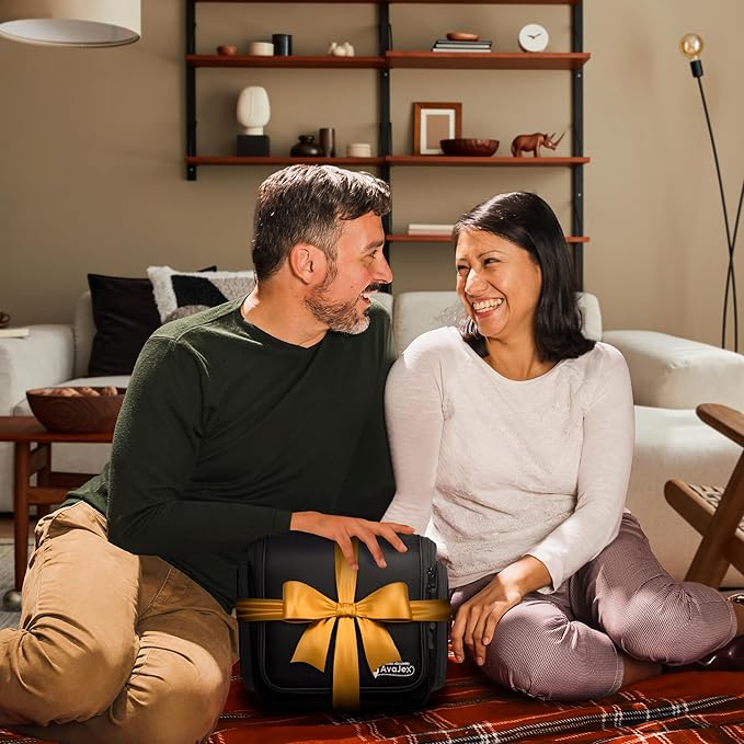 Travel Toiletry Bag for Men and Women - (10.6”x10.6”x3.2”) Large Hanging Toiletry Organizer - Waterproof Hygiene Bag with Metal XXL Swivel Hook, with Sturdy Zippers and 15 Compartments for Toiletries