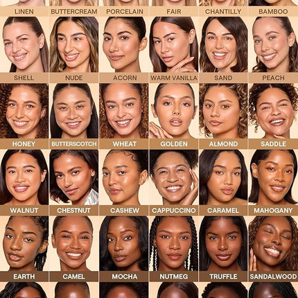 SHEGLAM Dew & Done Skin Tint with SPF20 Light-medium Coverage Foundation Evens Skin Tone-Acorn