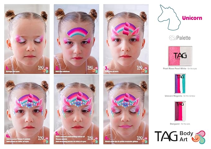 TAG Face and Body Paint - 1 Stroke Split Cake 30g - Stargazer