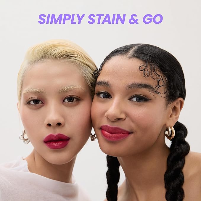 Wonderskin Wonder Blading All Day Lip Stain Peel Off Masque - Long Lasting, Waterproof and Transfer Proof Red Lip Tint, Matte Finish Peel Off Makeup (Hayley Masque)