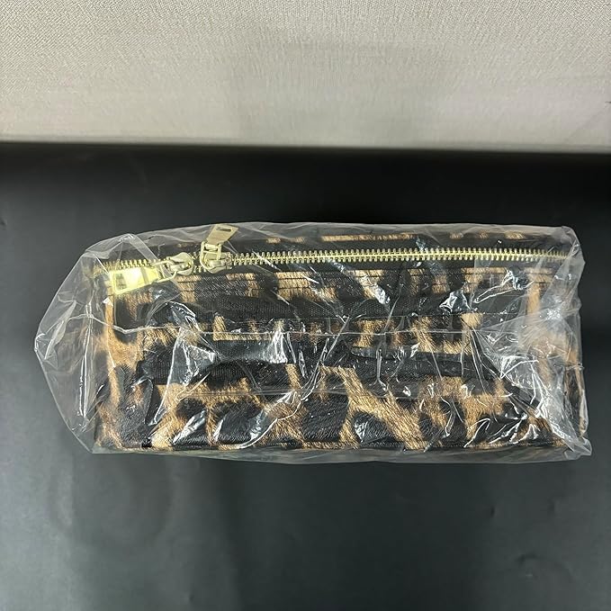 Makeup Bag with Magnetic Detachable Lighted Mirror, Travel Makeup Bag with Mirror 360° Angle, PU Leather Makeup Organizer Bag with Mirror and Lights, Portable Cosmetic Case Accessories Train Case Gift