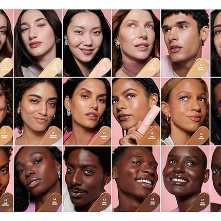 e.l.f. Halo Glow Skin Tint SPF 50, Tinted Moisturizer For Light, Buildable Coverage, Creates A Natural Glow, Vegan & Cruelty-Free, 13 Deep Neutral