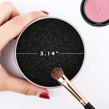 Luxspire Makeup Brush Cleaner Quick Wash Sponge Remover Color From Brush Makeup Cleaner Tool Switch Eye Shadow Color Dry Clean Box