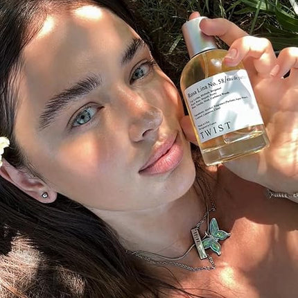 Twist Vanilla Gold No. 151- Inspired by Matieres Premieres Vanilla Powder, Long-Lasting Perfume for Women and Men, Vegan, Clean Ingredients, Coconut Powder & Heliotrope – Spray 100 ml | 3.4 fl. oz.