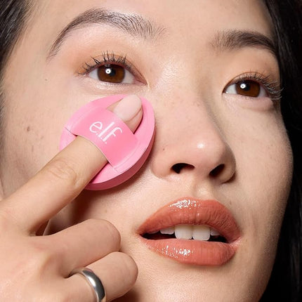 e.l.f. Pillow Puff Concealer Sponge, Beauty Blender For Streak-Free, Even, Makeup Application With Airbrushed Finish, Latex-Free, Vegan & Cruelty-Free