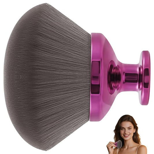Extra Large Body Makeup Brush, 3.54 inch Dense Streak-free Self Tanner Brush, Tanning Applicator for Body Blend & Blur, Bronzer, Leg Makeup, Powder and Cream, Soft Cruelty-Free Kabuki Brush Bristles