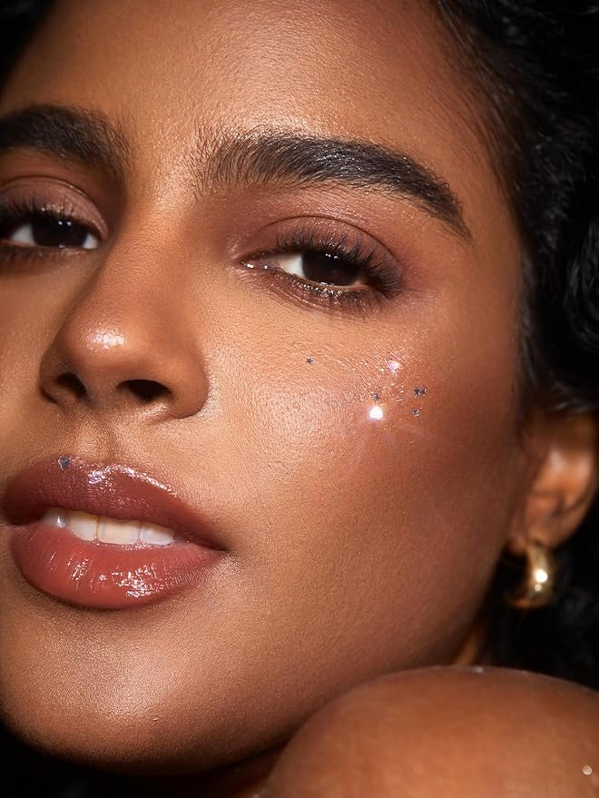 SHEGLAM Party Starter Body Highlighter Glitter Gel Quick-Drying and Non-Sticky Glitter Spray Liquid Highlighter for Face Hair Body Glitter-Ice Breaker