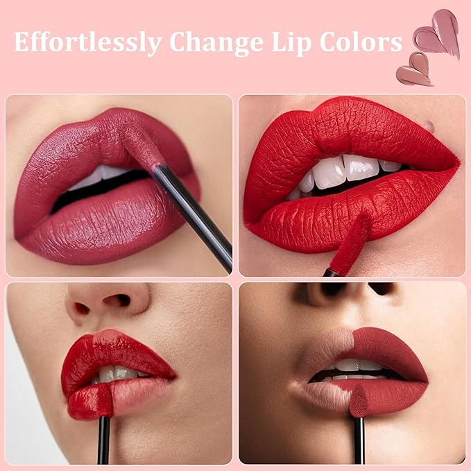 COCIDE 800Pcs Disposable Lip Brush– Lip Applicators Makeup Applicators Lipstick Brush Makeup Brushes & Tools Lip Wands Makeup Artist Kit Essentials Beauty Tools