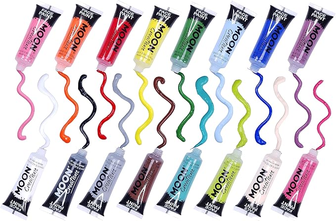 Face & Body Paint by Moon Creations - 0.40fl oz - Red