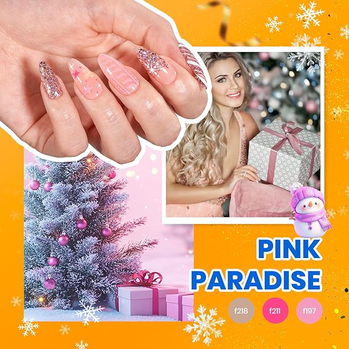 Beetles Gel Nail Polish Kit with U V Light - 32 Colors Nail Kit 55 Pcs Gel Polish Set Four Seasons Glow Pro Base & Matte Glossy Top Coat Nails Stuff Soak Off DIY Art Set Gifts for Women Teen Girls