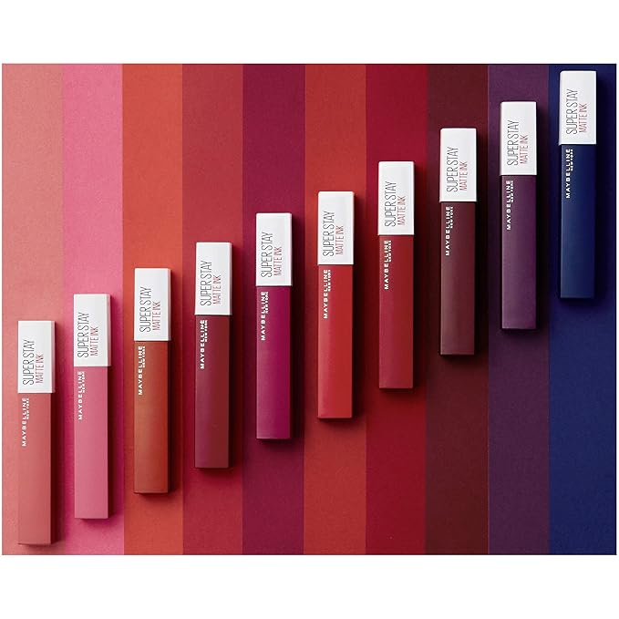 Maybelline New York SuperStay Matte Ink, Liquid Lipstick, City Edition, Originator, 0.17 Ounce