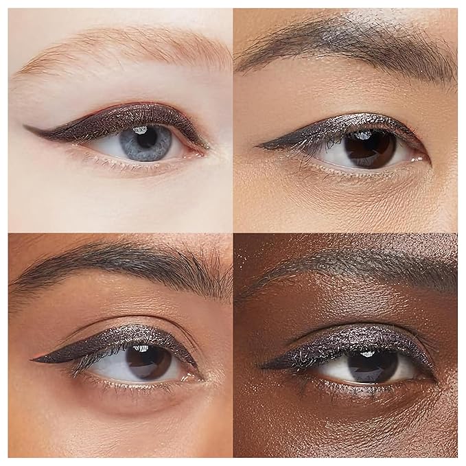 Waterproof Eyeliner - Smudge-Proof Liquid Eyeliner Pen with Precision Tip for Smooth, Long-Lasting Application - Vegan, Hypoallergenic & Gluten-Free Eye Liner - 2mL Brown