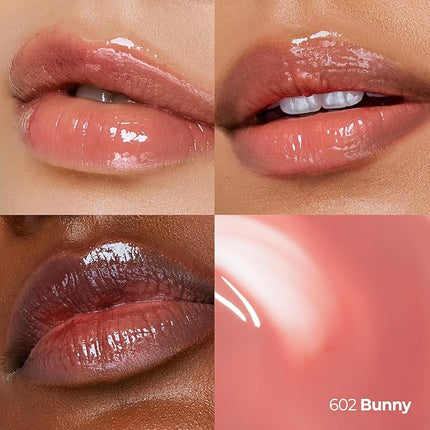 Laka Maxi Glayer Tint 3.8g/0.13oz, Glass Layer of Gloss, Ultra Glow & Vivid Layerable Pigments, High Shine Lip Oil, K-Beauty (#602 Bunny)