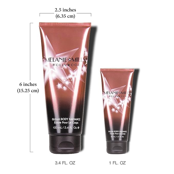 Gleam Body Radiance All In One Makeup, Moisturizer & Glow For Face & Body - Bronze Gold, 3.4 fl.oz.