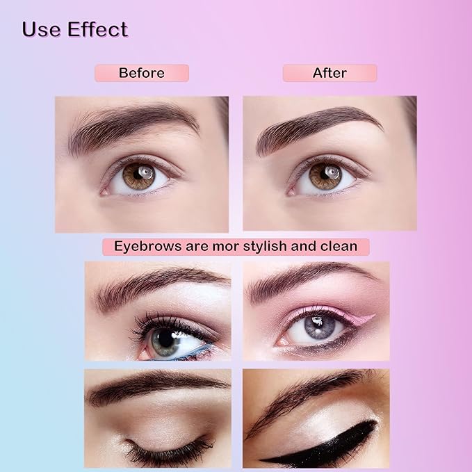 Electric Eyebrow Razor, Nose Trimmer, Nasal Hair Remover, Epilator Eyebrows Lip Fuzz, Remover Shavers Clippers Epilators Hair Removal for Women Sensitive Beauty Accessories Tools