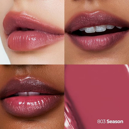 Laka Devil Lip, 3.7g/0.13oz, Vivid color Lipstick, Long-Lasting Bold Stian, Hydrating & Melting Glow with Non-Creasing, K-Beauty (#803 Season)