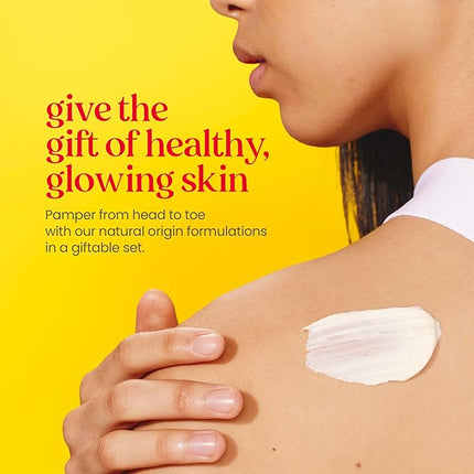 Burt's Bees Gifts Ideas - Essential Everyday Beauty Set, 5 Travel Size Products - Deep Cleansing Cream, Hand Salve, Body Lotion, Foot Cream and Lip Balm