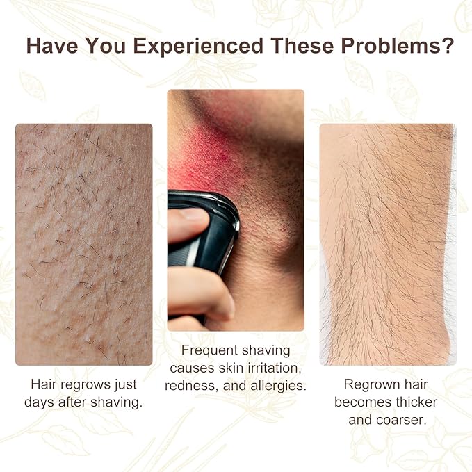 Painless Hair Removal Cream for Women, Intimate/Private Hair removal cream for body, Back & Legs, Flawless,Bikini,Armpits, For Women, All Skin Types,With Scraper & Body Oil,for All Skin Types