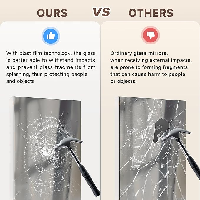 MINISO Vanity Mirror with Lights, 13.8" x 11" LED Makeu Mirror, Light & Brightness Adjustment, Smart Sensor, 360°Rotation, Aluminum Alloy Metal White Frame, with 5X Magnifying Glass