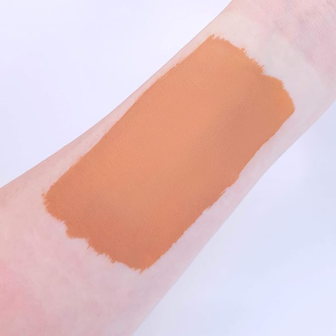 Pro Face & Body Paint Cake Pots by Moon Creations - Light Brown - Professional Water Based Face Paint Makeup for Adults, Kids - 1.26oz