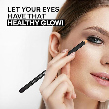 Sorme Treatment Cosmetics Smearproof Eyeliner 0.16oz | Long Lasting Black Waterproof Eyeliner Pencil | Smudge-Proof Waterline Eyeliner | Cruelty-Free and Gentle Pencil Eyeliner