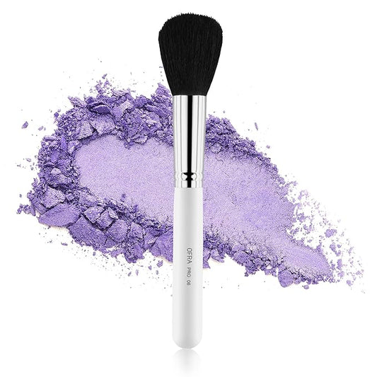 OFRA Makeup Brush #6 Powder - Powder Brush for Pressed, Loose Setting, Blush, Bronzer and Contour - Fluffy Makeup Brush