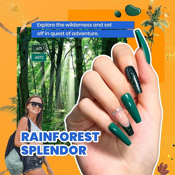 beetles 85 Pcs Gel Nail Polish Kit with UV Light - 35 Colors Gel Polish Set Travel Diary All in One Manicure Kit with Nails Tips and Base Top Coat Soak Off Home DIY Salon Gifts for Women Teens Girls