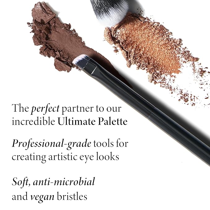 LAURA GELLER NEW YORK Shadow Skills Eyeshadow Professional Vegan Makeup Brush Set | Apply Eyeshadow & More - Pack of 4