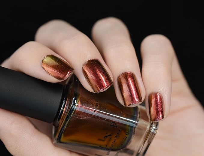ILNP Greatness - Red, Orange, Copper, Gold, Chartreuse Ultra Chrome Nail Polish