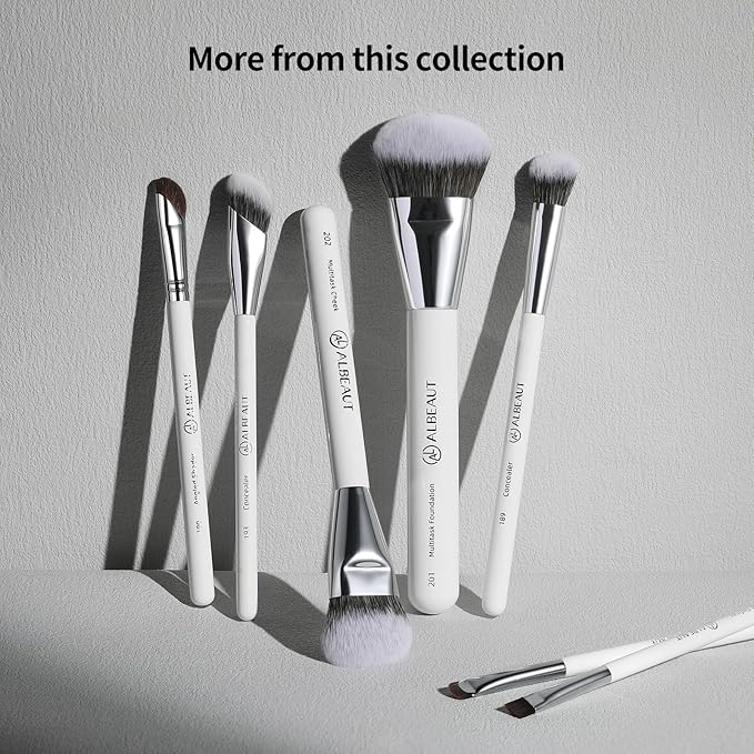 Flat Eyebrow Concealer Brush, Eyeliner Definer Makeup Brush Winged Liner for gel powder products (188 flat definer)