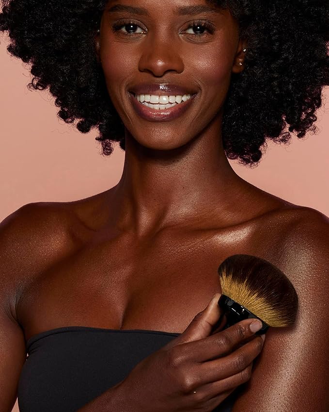 Ultra Large Body Makeup Brush For Self Tanner, Self Tan Back Applicator, Kabuki Brush For Bronzers Blend Self Tanning Applicator, Beauty Supreme Cream Liquid Foundation Brush for Face Leg Makeup