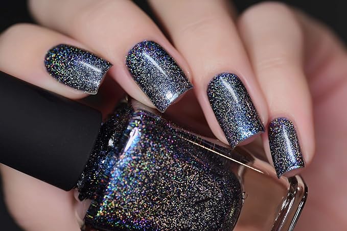 ILNP Night Drive - Blue to Purple Color Kissed Ultra Holographic Nail Polish