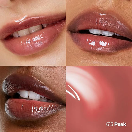 Laka Maxi Glayer Tint 3.8g/0.13oz, Glass Layer of Gloss, Ultra Glow & Vivid Layerable Pigments, High Shine Lip Oil, K-Beauty (#613 Peak)