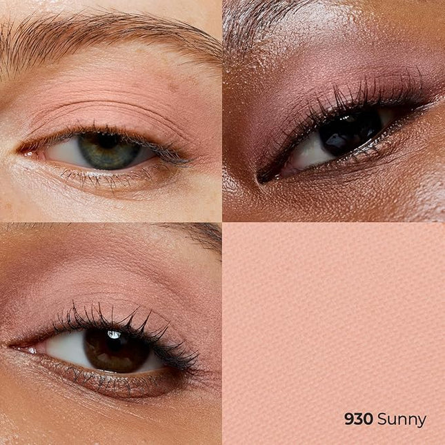 Laka Mono Single Eyeshadow, High Pigment Eye Shadow, Easy Apply, Long Lasting Color, Smooth Blendable Formula, Vegan, K-Beauty (#930 Sunny)