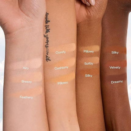 Kosas Cloud Set Face Setting Powder - Smoothing Shine Control, Soft, Sheer Translucent Makeup Finish, Portable & Long-Lasting Loose Pressed Baking Powder - Breezy (Sheer Light)