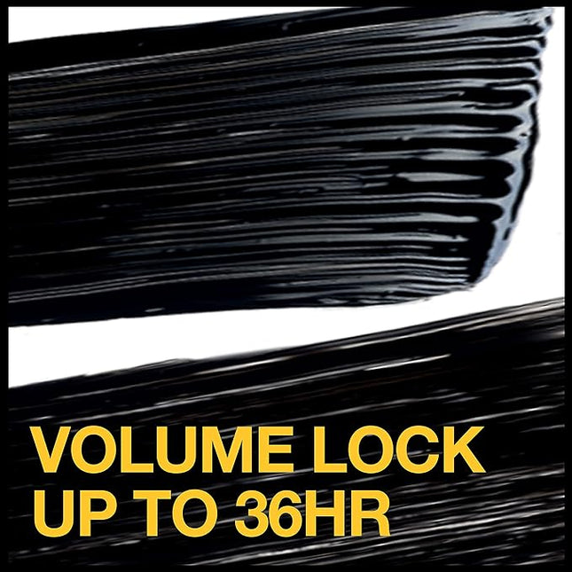 Maybelline Volum' Express Colossal Waterproof Mascara Makeup , Very Black, 1 Count