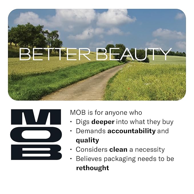 MOB Beauty Cream Clay Eyeshadow M88 – Softest Dusty Pink | Skincare-Infused, Vegan, Blendable Cream-to-Velvet Finish, Buildable Pigment, Clean Eyeshadow in Sustainable, Biodegradable Compact