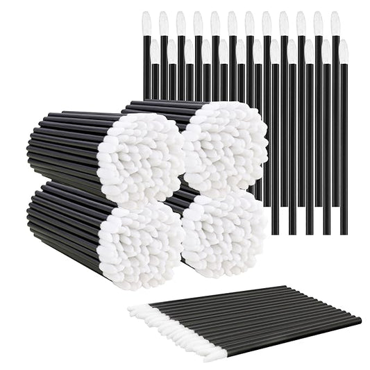 COCIDE 400Pcs Disposable Lip Brush– Lip Applicators Makeup Applicators Lipstick Brush Makeup Brushes & Tools Lip Wands Makeup Artist Kit Essentials Beauty Tools