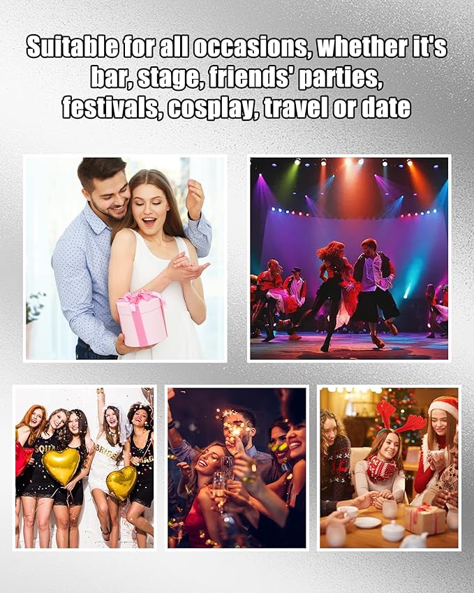 Diamond Glitter Matte Lipstick, Long Lasting Waterproof Gold Pink Metallic Sparkling High Pigment Non-Stick Lip Tint Lip Gloss,Full-coverage Lipgloss, Halloween Lip Makeup Gift for Women Girl-05